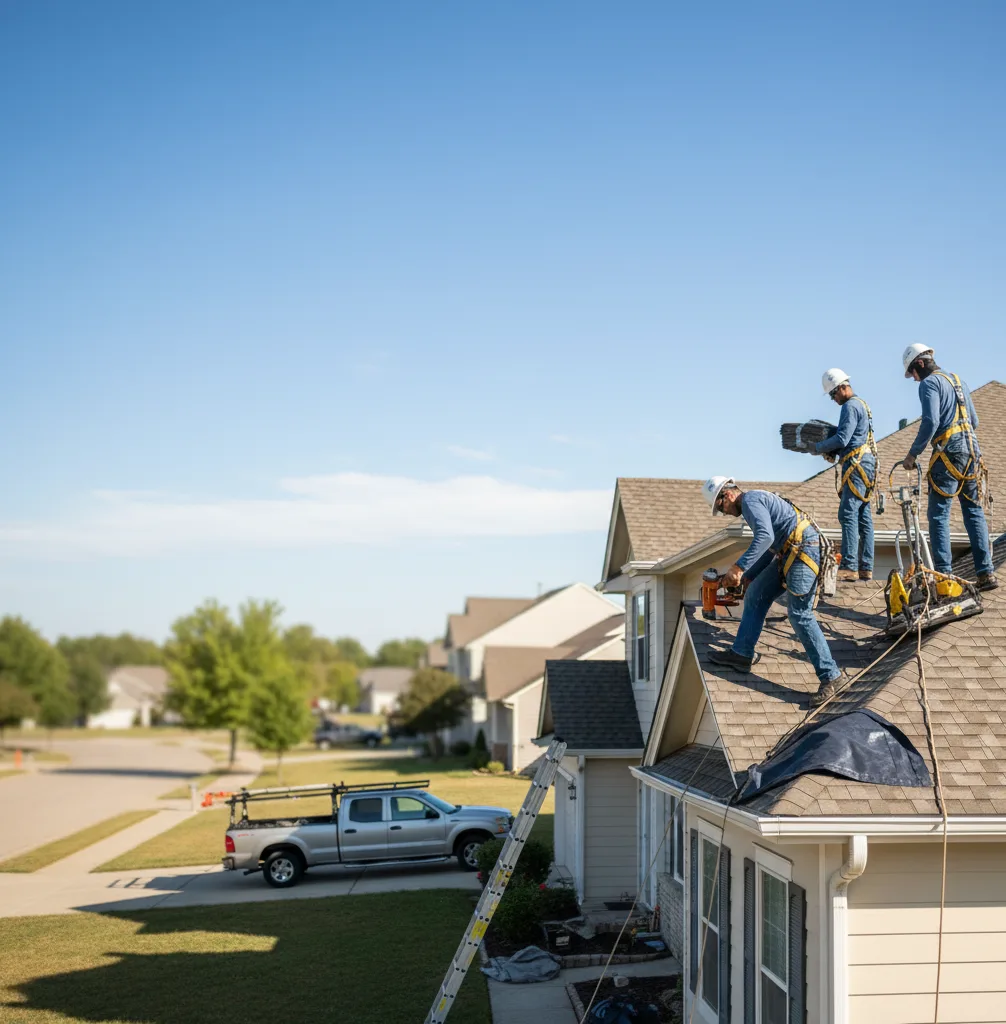 Flat Roof Repair in Hoagland, IN